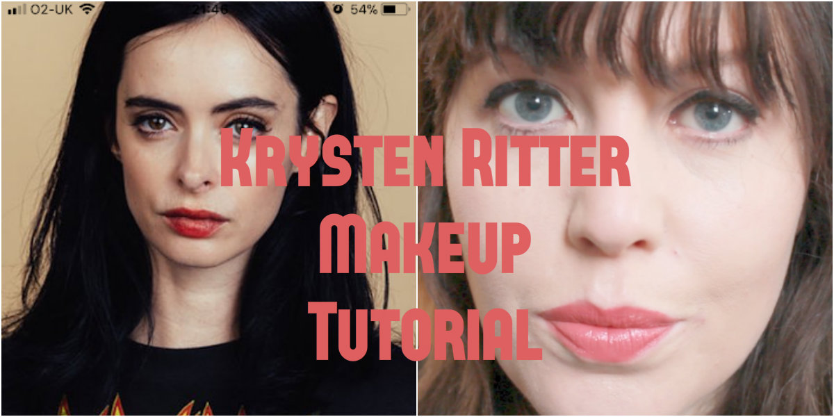 Krysten Ritter Makeup Tutorial.